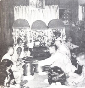 Devotees Offering Bhoga To Lord Jagannath