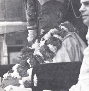 Srila Prabhupada in Rathayatra Parade San Francisco