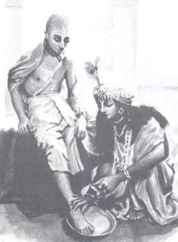 Krsna and Sudama