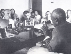 Prabhupada with Devotees