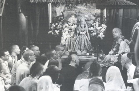 Prabhupada's Lecture in Radha Krishna Temple in London