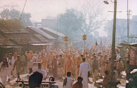 ISKCON Devotees in Vrindavana