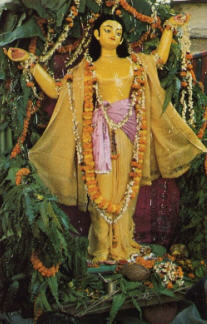 Deity of Lord Caitanya