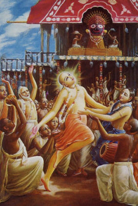 Lord Caitanya and the Devotees