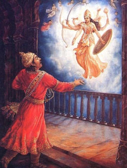 After Krsna Birth, Kamsa Tried To Kill Krsna's Younger Sister Yogamaya