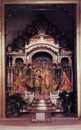 Altar of Radha Krishna