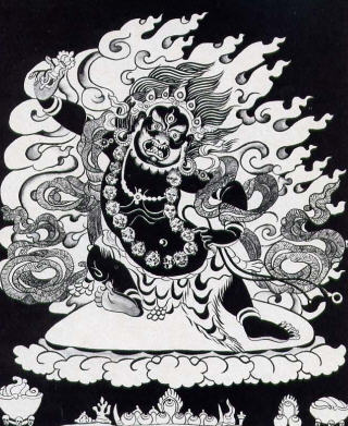 Deity of Kalika Devi