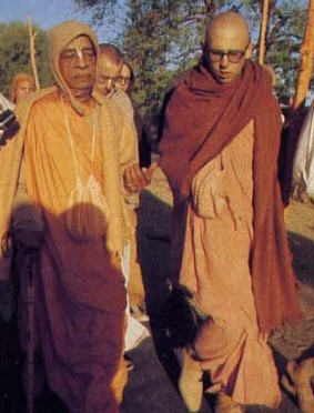 Srila Prabhupada With Hrdayananda Dasa Gosvami