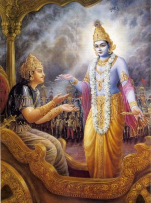 Krsna And Arjuna