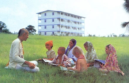 Class Outdoors Today For New Talavan's Children