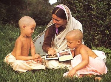 Teaching Krishna Conscious Childrens