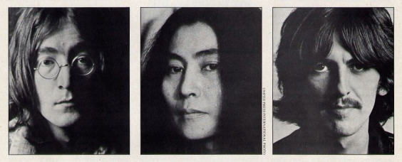 John Lennon, Yoko Ono, George Harrison