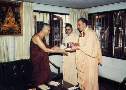 Srila Jayapataka Maharaj in Bangkok