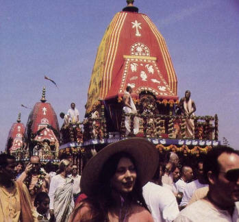 Rathayatra at Venice Beach in Los Angeles