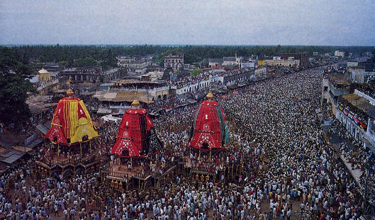 Rathyatra at Jagannath Puri