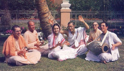 Hare Krishna Kirtan with Devotees