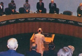 Dallas City Council Member Listen To Srila Tamal Krishna Goswami