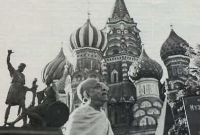 Srila Prabhupada Saint Brasil's at Moscow