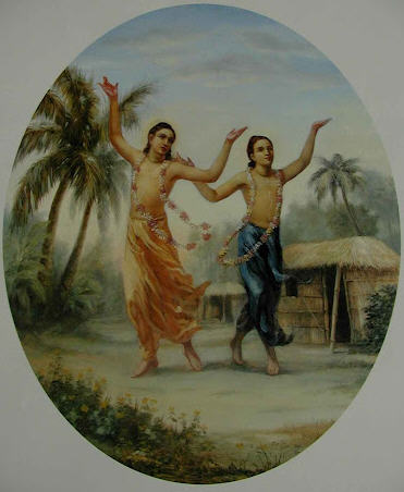 Lord Caitnaya and Nityananda