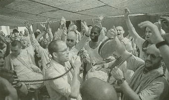 Kirtan in ISKCON Mayapur