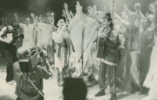 Boy George Onstage With The Devotee