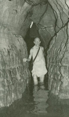 Bhakti Vikasa Swami at Gupta Godavari River