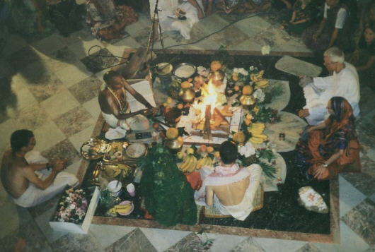 Hare Krsna Wedding Yagna