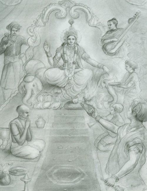 Lord Krsna is Worshiped at the Rajasuya Sacrifice