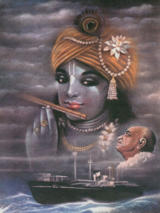 Srila Prabhupada With Krsna