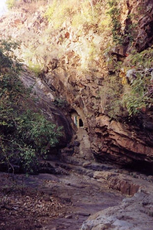 Cave Of Prahlada Studied and Prayed