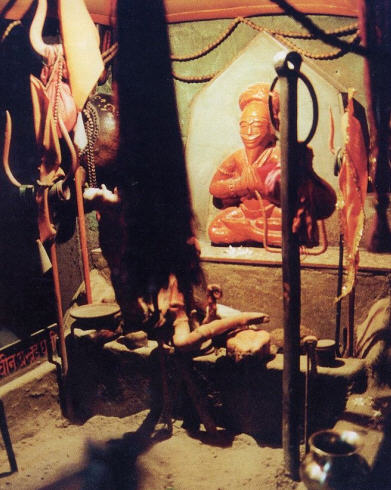 Deity of Agastya at Rama Giri