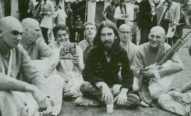 George Harison at Bhaktivedanta Manor early 1970