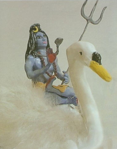 Back To Godhead - Lord Siva Rides Brahma's Swan