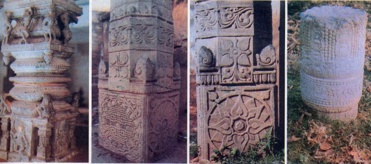 Back To Godhead - Columns at Tiru Narayan Temple Melukote
