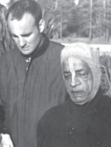 Jayananda Prabhu with Srila Prabhupada