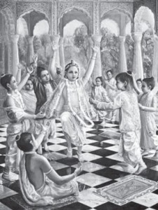 Prahlad Maharaja in Gurukula