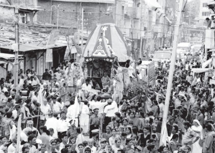 First Rathyatra at Vallabh Vidyanagar