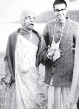 Giriraja Swami With Srila Prabhupada