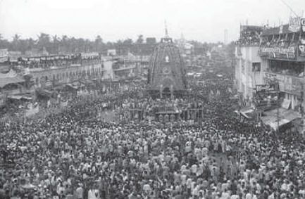 The Teeming Millions On The Day of Rathyatra