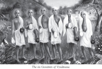 6 Goswamis of Vrindavan