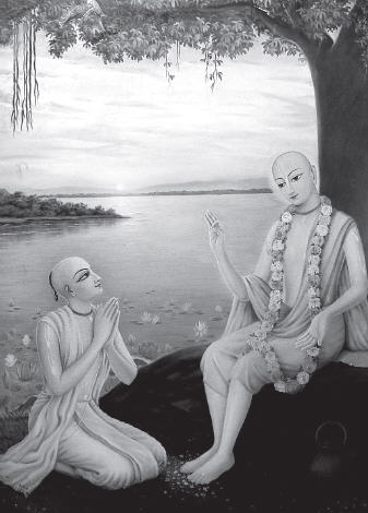 Lord Caitanya Instructing Sanatana Goswami