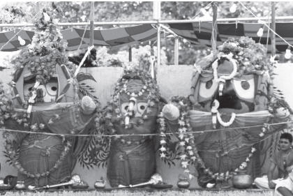 Snan Yatra of Jagannath ji
