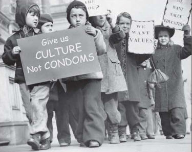 Give Younsters not Condoms