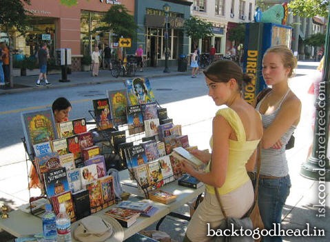 Book Display in Silicon Valley - Back To Godhead