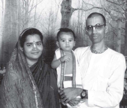 A Family Photograph With Husband and Son
