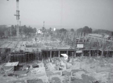 Mayapur Temple Construction