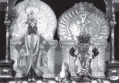 The Deities of  Vitthala-Rukmini