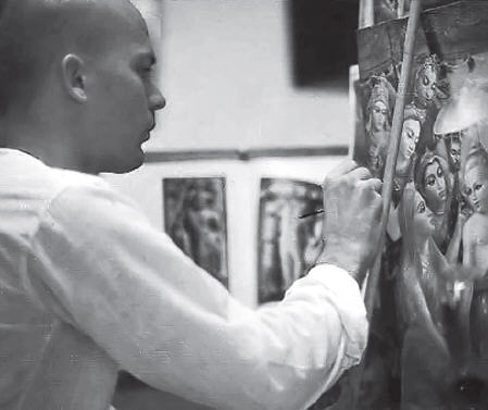 Krsna Painting