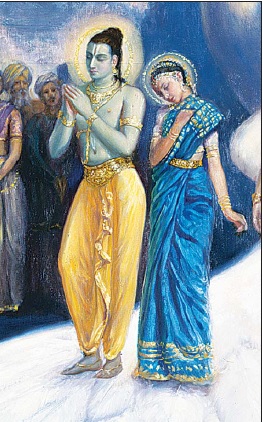 Lord Rama and Sita