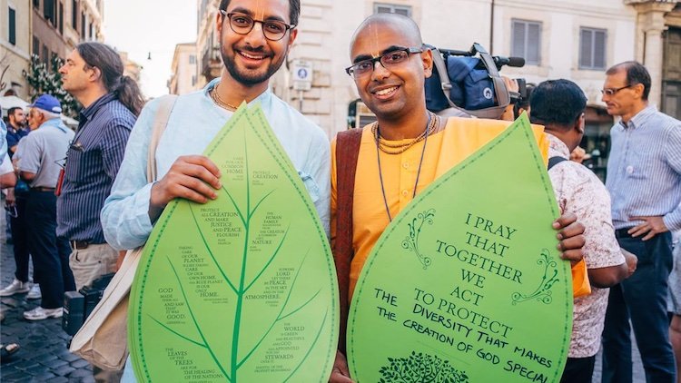 ISKCON Devotees Attend Rome